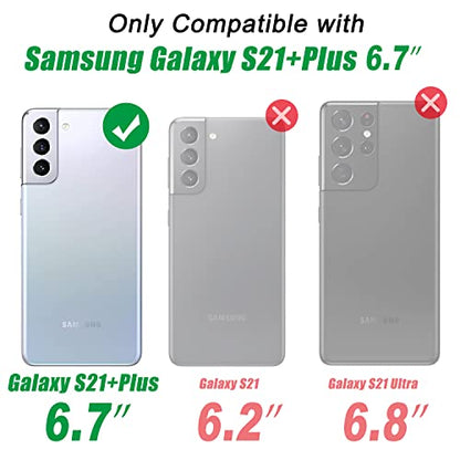 for Galaxy S21 Plus Case (Galaxy S21 Plus (Medium 6.7") / Silver)
