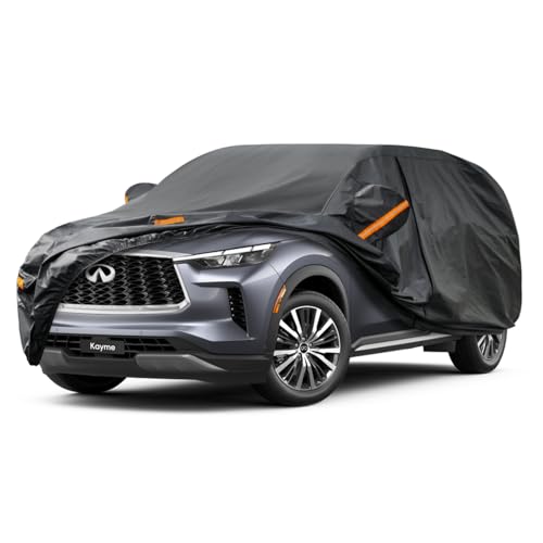 7 Layers SUV Car Cover Custom Fit for Infiniti QX60 (PE-Black / Custom Fit Infiniti QX60)