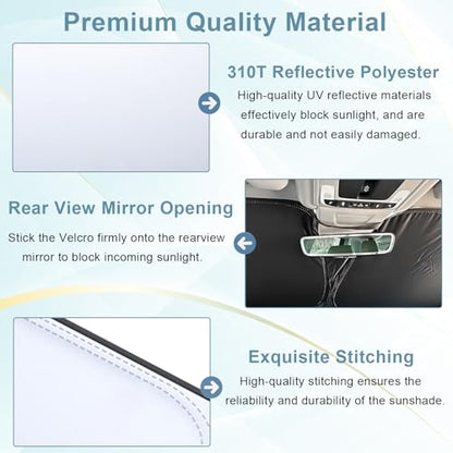 Windshield Sun Shade for Honda CRV 2023 (for Honda CRV 2023-2026)
