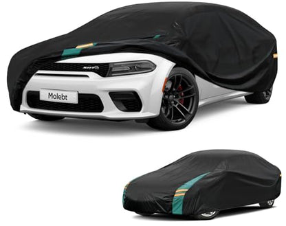 Full Exterior Covers Waterproof All Weather for Sedan & Coupe (One-green / 1 Fit Sedan/Coupe-Length (194" to 208"))