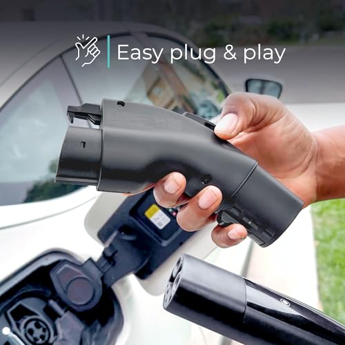 Tesla to J1772 EV Charging Adapter (48A Adapter Black)