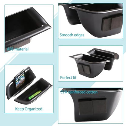 Front & Rear Door Storage Box Compatible with Kia Sorento 2016 (Front+Rear Door Storage Box)