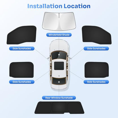 Window Shades for Ford F150 2021 (2021-Present Ford F150)