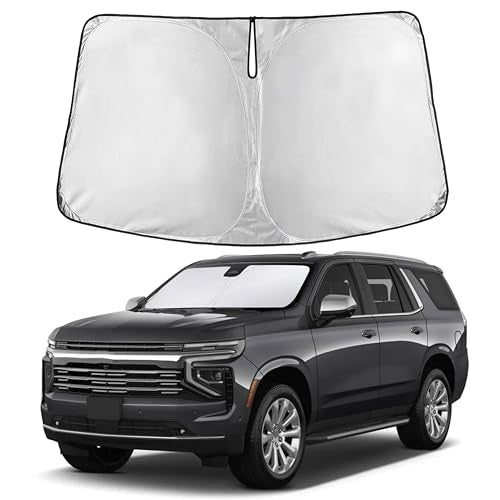 Windshield Sunshade Compatible for Chevrolet Tahoe 2021