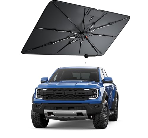 Windshield Sun Shade for Ford Ranger 2000 (For Ford / Ford Ranger 2000–2026)