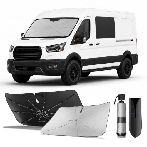 Windshield Sun Shade Umbrella for Ford Transit 150 (Ford Transit 150/250/350)