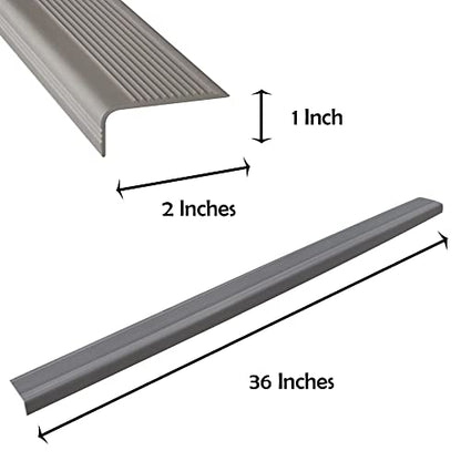 Stair Edge Protector (Stair Edge Protectors - 15 Pack / Gray)