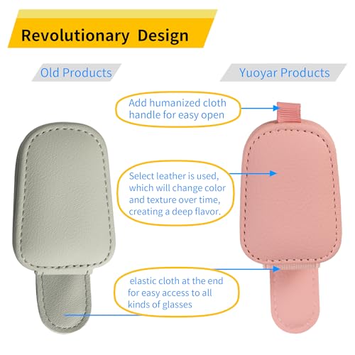Sunglass Holder for Car (PINK)