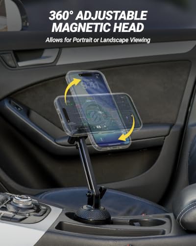 MagicMount Cup Holder Phone Mount with MagSafe (Cup Holder / 1 Pack)