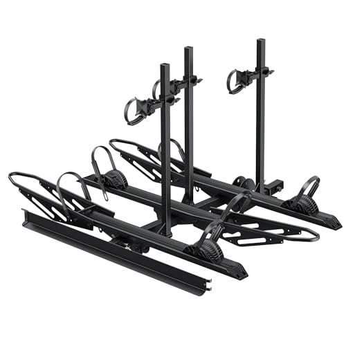 Young 3 EBikes Rack Hitch Mount (250LBS 3-EBIKE RACK WITH RAMP)