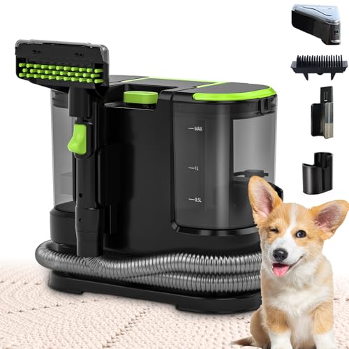 Portable Carpet & Upholstery Cleaner (Green)