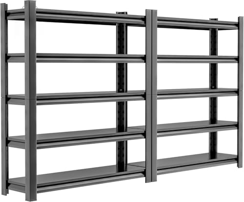 36" W Garage Shelving Unit (78"*35.44*15.7",2 Sets)