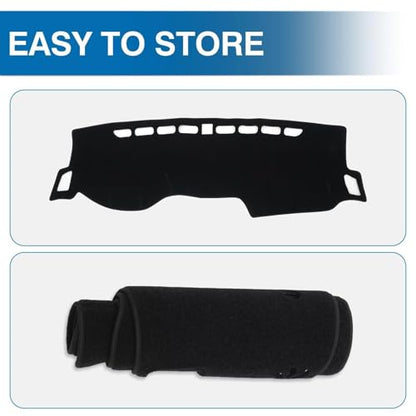 Black Dash Cover for Kia Forte (Forte 19-24(black))