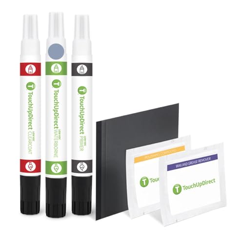 1K5 Moon Dust Compatible with Toyota Exact Match Touch Up Paint Combo (Combo - Platinum Kit / Moon Dust)
