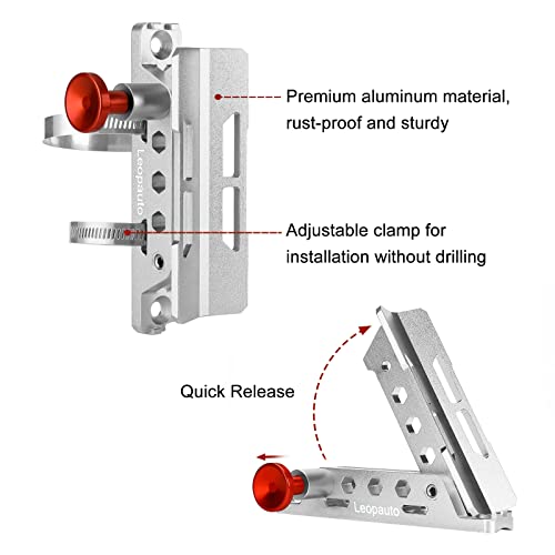 Universal Fire Extinguisher Mount (Silver)