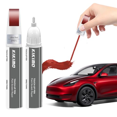 for Tesla Touch Up Paint (Ultra Red(PR01))