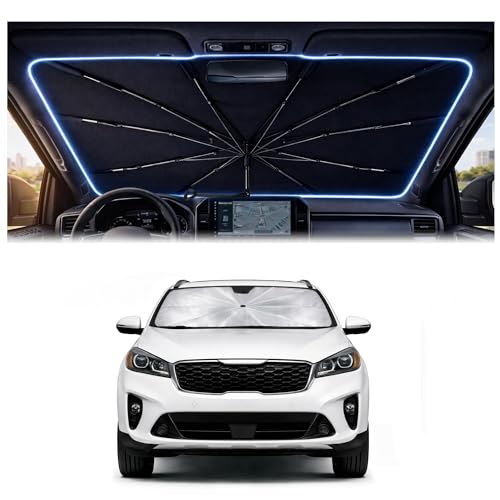 Car Windshield Sun Shade Umbrella for Kia Sorento 2016 (For Kia Sorento 2016-2020)