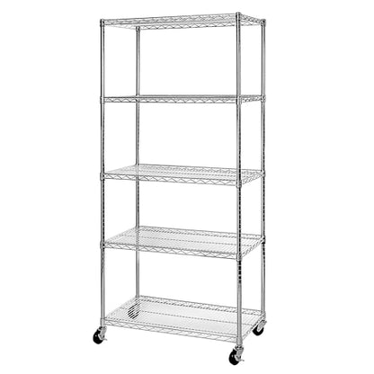 UltraDurable 5 (Steel / 5-Tier Shelving, 36" W x 18" D)