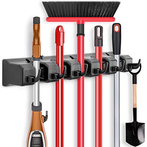 Mop and Broom Holder (1 Pack)
