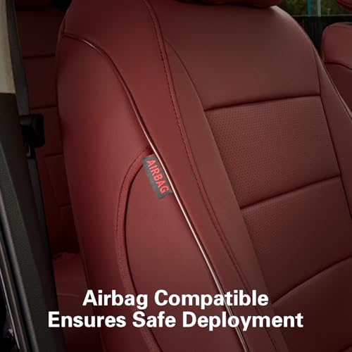 Custom Seat Covers for KIA Sportage 2023 (Burgundy / 2023-2026 Sportage (No LX))