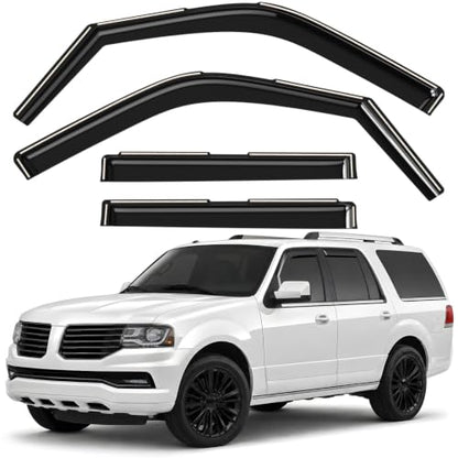 Window Deflectors Smoke Tinted in (For Navigator 07-17)