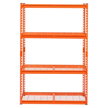Storage Shelves (Orange / 20" D x 40" W x 60" H)