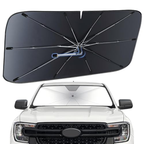Windshield Sun Shade Umbrella for Ford Ranger 2019 (For Ford Ranger 2019-2026)