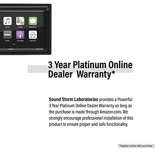 DDCP62 R Apple CarPlay Car Multimedia Player (6.2 inch + Backup Camera)