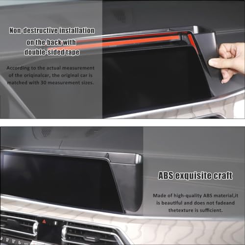 ABS Car Center Console Insert Organizer Storage Tray for BMW X5 G05 X6 G06 X7 G07 2019
