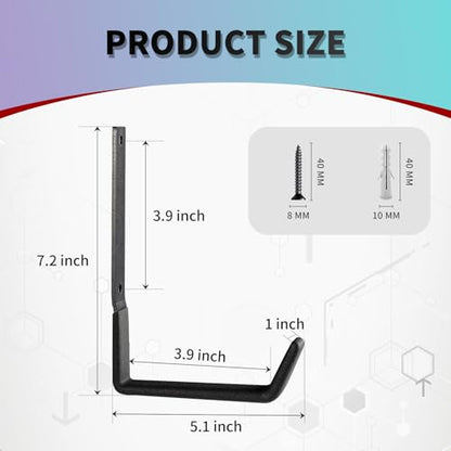 Heavy Duty Wall Hooks (Large)