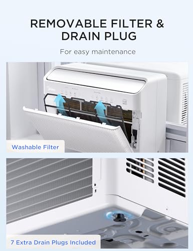 12 000 BTU U Shaped Smart Inverter Window Air Conditioner (12,000 BTU (Updated))