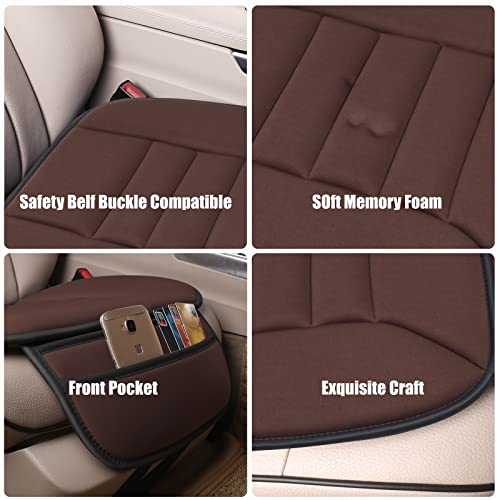 Car Seat Cushion for Driving (Brown)