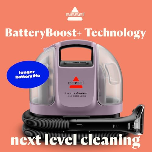 Little Green Mini Cordless Portable Carpet and Upholstery Deep Cleaner (Little Green Mini Cordless Dusk)