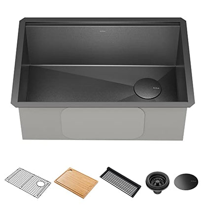 Kore Workstation 27 (PVD Gunmetal / 27 inch / Sink)