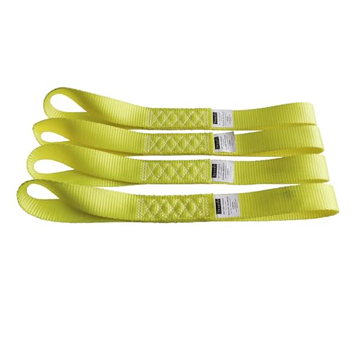 Soft Loop Tie Down Straps (Yellow)