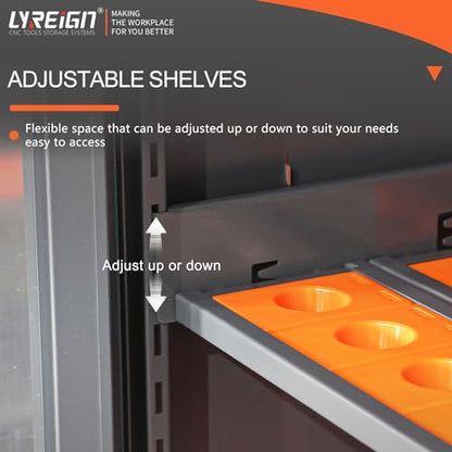 CNC Tool Storage Cabinet Rack Organizers (CAT40/BT40-90CAP)