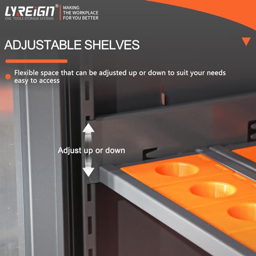 Large Capacity CNC Tool Storage Cabinet for CAT (CAT40/BT40-120CAP)