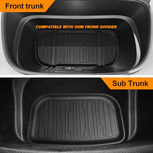 10PCS Floor Mats Full Set for 2025 2026 Tesla Model Y Juniper (Model Y Juniper | 2025+)