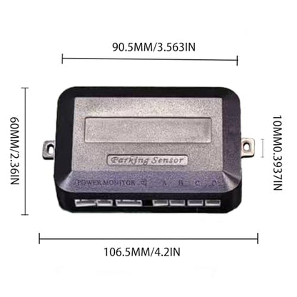 Parking Sensor Kit LCD (Light Yellow)