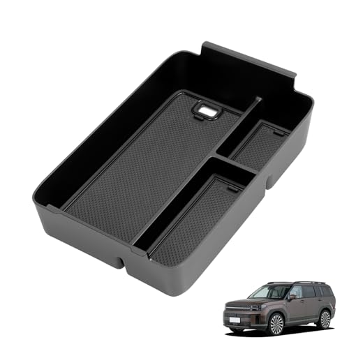 Armrest Box Compatible with Hyundai Santa Fe 2024 2025 2026 (Armrest Storage Box)