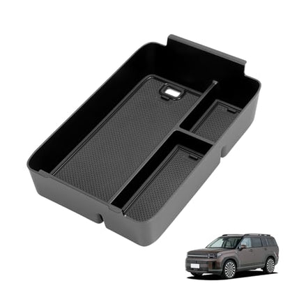 Armrest Box Compatible with Hyundai Santa Fe 2024 2025 2026 (Armrest Storage Box)