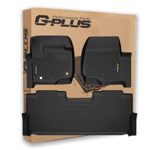 Floor Mats Fit Ford F250 F350 F450 F550 Crew Cab 2017 (17-26|Fit F250 F350 F450 Crew Cab|3Pcs)