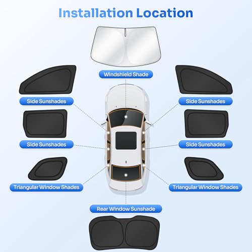 Window Shades for 2017 (Jeep Compass 2017-2025)