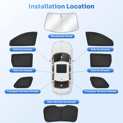 Window Shades for 2017 (Jeep Compass 2017-2025)