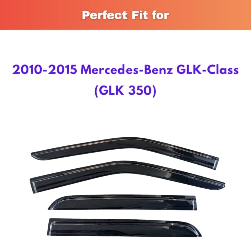 Rain Guards Window Visors for 2010 (2010-2015 GLK-Class)