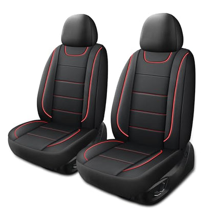 Front Car Seat Cover (N4 Black Red / Front Seat)