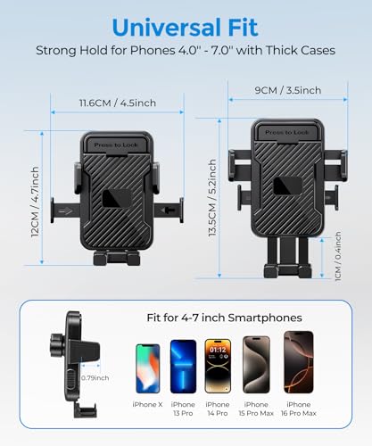Cup Holder Car Phone Mount (Single Clamp)