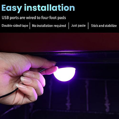 Car Interior LED Lights (Ice Blue)