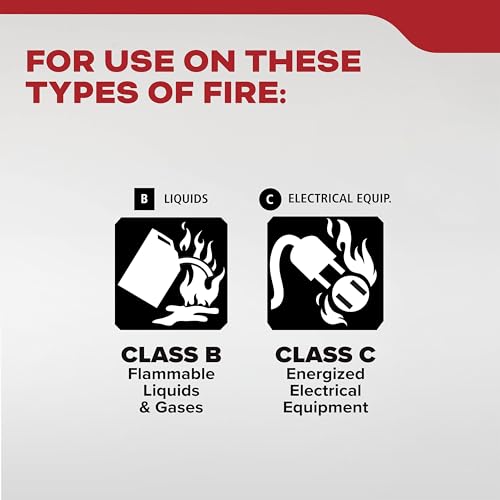Auto 5 Fire Extinguisher for Cars and Trucks (Very Small - 2 lbs.)