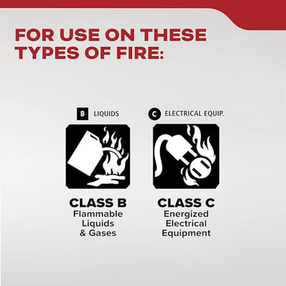 Auto 5 Fire Extinguisher for Cars and Trucks (Very Small - 2 lbs.)